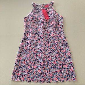 Lilly Pulitzer Girls 14 Sophelia Shift Dress Fun Sun Repeat Ditsy Spring Summer